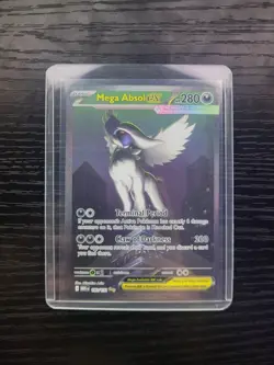 Mega Absol EX 180/132 Mega Evolution Special Illustration Rare Pokemon - Image 1