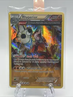 Rhyperior 77/160 MINT/NM Pokemon Cards XY - Primal Clash Holo Rare - Image 1
