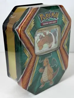 Pokemon TCG 2019 Dragonite Tin with 3 Booster Packs - New & Factory Sealed - Image 2