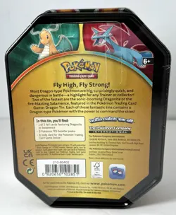 Pokemon TCG 2019 Dragonite Tin with 3 Booster Packs - New & Factory Sealed - Image 4