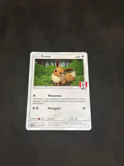 Pokemon TCG Bahasa Indonesia Language Eevee KFC Stamp Promo 186/SM-P - Image 1