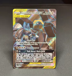 Pokemon TCG: Lucario & Melmetal GX 203/214 - Full Art - Unbroken Bonds - *NM* - Image 1