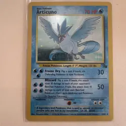 Pokemon TCG Articuno 2/62 Fossil Holo Rare Unlimited 1999 LP - Image 1