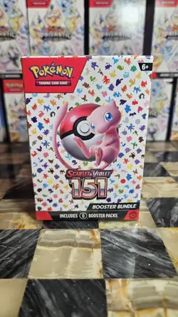 Pokemon TCG Scarlet and Violet 151 Booster Bundle New Sealed 6-Pack - Image 1