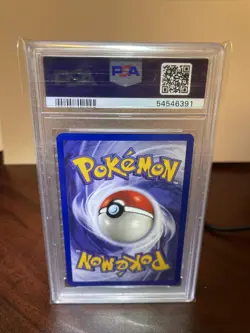 Graded PSA 9 DARK VAPOREON #45 2000 Pokemon Rocket 1ST EDITION MINT - Image 3