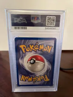 Graded PSA 9 DARK VAPOREON #45 2000 Pokemon Rocket 1ST EDITION MINT - Image 4