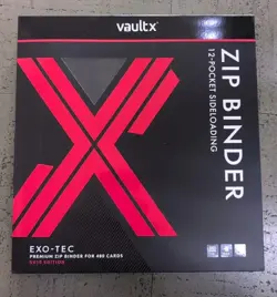 Vault X 12-Pocket Zip Binder - Pokemon Destined Rivals SV10 1st Edition - Image 1