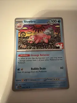 Pokemon Prize Pack Slowbro Rare 043/198 Near Mint Prize Pack Stamp - Image 1