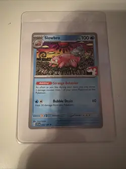 Pokemon Prize Pack Slowbro Rare 043/198 Near Mint Prize Pack Stamp - Image 3