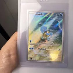 2023 Pokemon SV 151 (KR) SV2a Squirtle IR #170/165 NM - Image 1