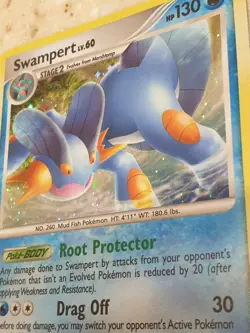 Pokemon TCG Supreme Victors SWAMPERT Holo (12/147) - Image 2