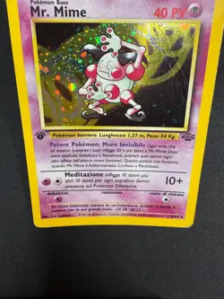 Pokemon Mr. Mime 6/64 Jungle Prima Edizione Wizards ITA Carte Vintgae - Image 3