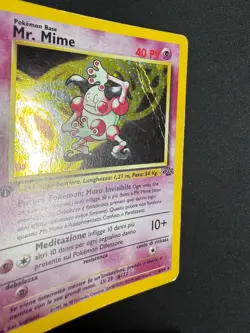 Pokemon Mr. Mime 6/64 Jungle Prima Edizione Wizards ITA Carte Vintgae - Image 5