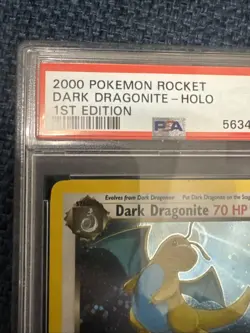 Pokemon TCG Dark Dragonite 1ST EDITION PSA 7 - Holo (English) team rocket - Image 3