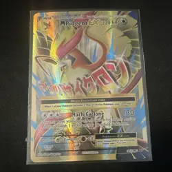 Pokemon TCG XY Evolutions 2016 M Pidgeot EX Full Art 105/108 | NM - Image 1