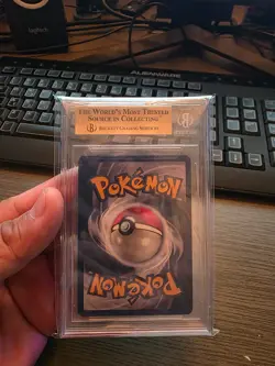 Dark Charizard Pokemon 2000 Holo Team Rocket 1st Edition English 4/82 BGS 9.5 - Image 2