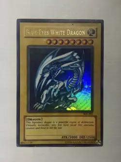 Yugioh Blue-Eyes White Dragon SDK-001 Ultra rare Unlimited hp - Image 1