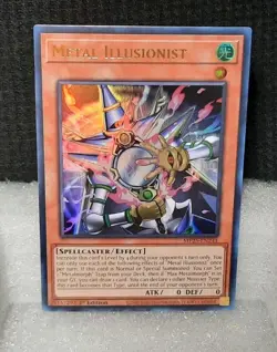 Yu-Gi-Oh! Metal Illusionist *ULTRA RARE* MP25-EN241 1st Edition NM | 2025 MEGA - Image 1