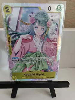 ONE PIECE TCG Wings of the Captain Kouzuki Hiyori OP06-106 SR English - Image 1