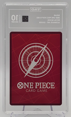 2025 One Piece CCG Sugar OP10-003 Alt Art Leader Parallel - TAG 10 GEM - English - Image 4