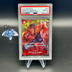 2024 One Piece 500 Years in the Future OP07-015 Monkey D. Dragon Alt Art PSA 10 - Image 1