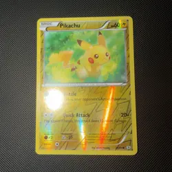 Pikachu Reverse Holo 26/83 XY Generations Common LP/NM 2016 Pokemon TCG Card - Image 1