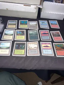 Unlimited Near Mint+ 130 Card Lot MTG Unplayed Gradeable - Image 2