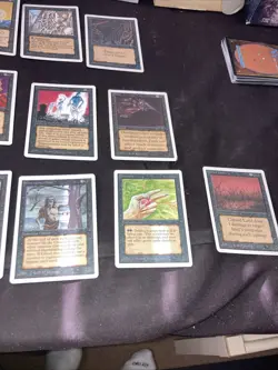Unlimited Near Mint+ 130 Card Lot MTG Unplayed Gradeable - Image 5