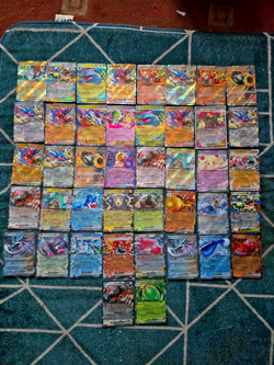Huge Job Lot 42x Pokemon TGC Ex Card Scarlet Violet Mega Evolutions - Image 1