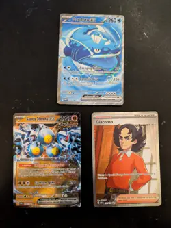 3 x Rare Pokemon Card Bundle (Scarlet & Violet Sets, NM) - Image 1