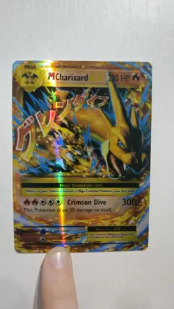 Mega M Charizard EX 13/106 FlashFire Ultra Rare Holo Pokemon Card - Image 1