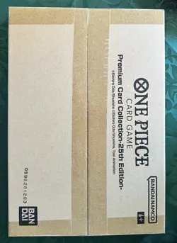 One Piece 25th Anniversary Premium Card Collection English Version Sealed - Image 1