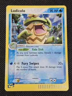 Pokemon TCG Black Star Promo Card | Ludicolo Holo #020 - Image 1
