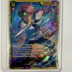 One Piece Card Game Koby OP11-119 SEC Secret Rare English Near Mint - Image 1