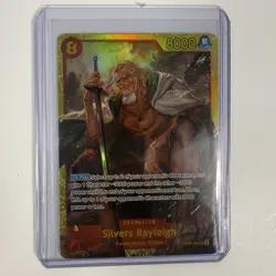 OP08-118 Silvers Rayleigh SEC Alt Art One Piece TCG English Card Two Legends - Image 1