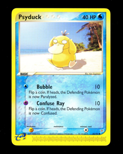 2004 Pokemon PSYDUCK Ex Team Magma vs Team Aqua E-READER Non Holo Set Card 44/95 - Image 1