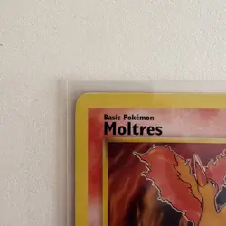 Moltres card single 27/62 Fossil Set Rare Non Holo Pokemon Card WotC NM/LP - Image 5