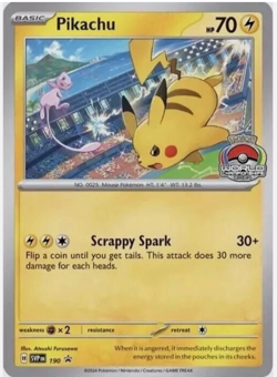 Pikachu - Promo SV: Scarlet & Violet Promo Cards 190 NM+ with Honolulu Card - Image 1