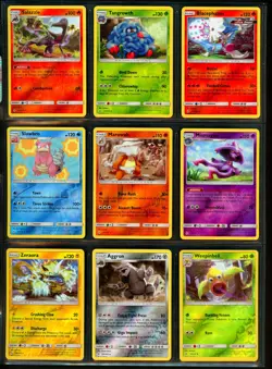2019 Pokemon UNBROKEN BONDS Set REVERSE HOLO Cards Sun & Moon Lot Rare NM MINT - Image 2