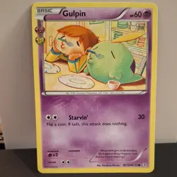 Pokemon Gulpin RC12/RC32 Generations: Radiant Collection LP card Normal - Image 1