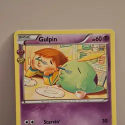 Pokemon Gulpin RC12/RC32 Generations: Radiant Collection LP card Normal - Image 2