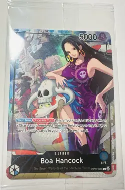 Boa Hancock OP07-038 ONE PIECE 2025 PSA Magazine SEALED Promo Foil Card - Image 1