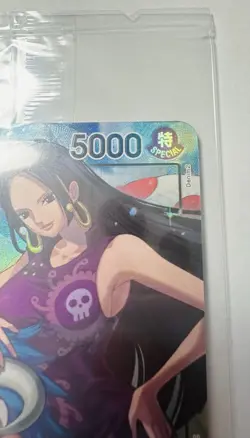 Boa Hancock OP07-038 ONE PIECE 2025 PSA Magazine SEALED Promo Foil Card - Image 3