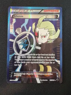 Ghetsis 115/116 Full Art Team Plasma Holo Plasma Freeze Pokemon TCG Card - Image 1