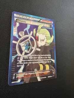 Ghetsis 115/116 Full Art Team Plasma Holo Plasma Freeze Pokemon TCG Card - Image 3
