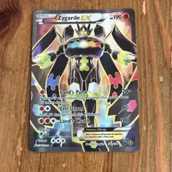 Pokemon Zygarde EX 054A/124 Alternate Art Promo Holo 190HP Basic Dragon Card TCG - Image 1