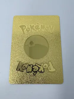 Gold Fan Art Pokemon Card English Umbreon GX 4/99 - Image 2