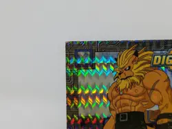1999 Digimon Animated Series Exclusive Preview Leomon Holo Card #28/34 LP - Image 2