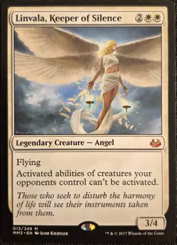 MTG Linvala, Keeper of Silence Modern Masters 2017 - NM - Image 1