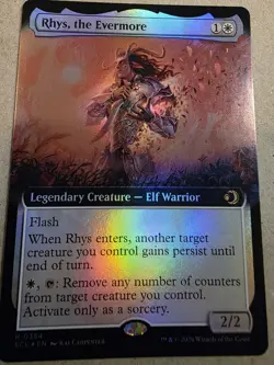 Rhys, the Evermore - Foil (Extended Art) Lorwyn Eclipsed - Mtg - Image 1